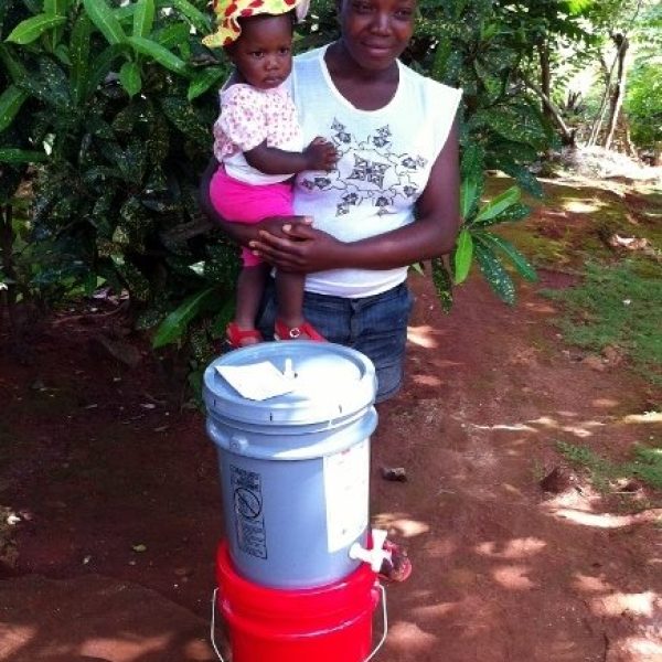 Woman with Buckets